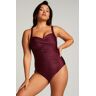 Hunkemöller Shaping Ocean Swimsuit Purple  - female - Size: 12