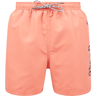 Pepe Jeans Badehose mit Meshfutter Modell 'Rodd', Größe S - EUR - Lachs - S