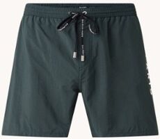 Balmain Badeshorts mit Logoaufdruck Dunkelgrün S, M, L, XL