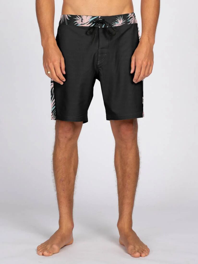 Rusty Hazed Boardshort - Black Rusty Australia, 36 / Black