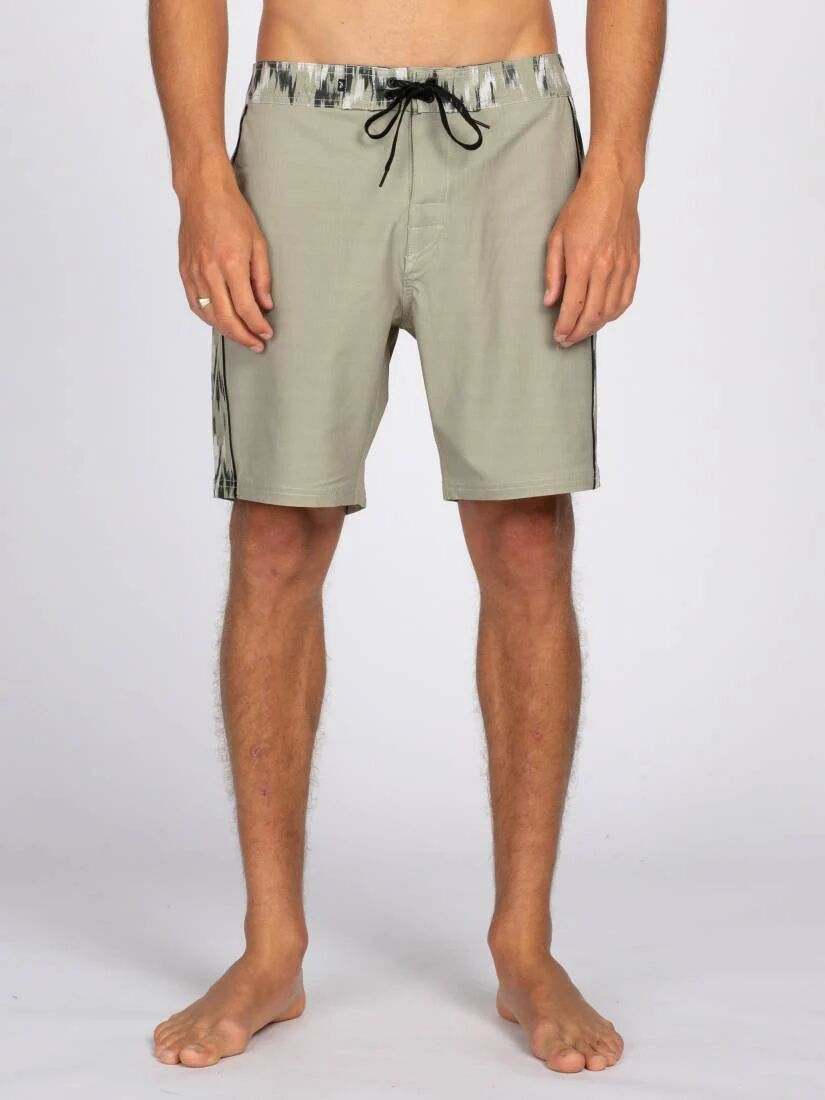 Rusty Hazed Boardshort - Light Fennel Rusty Australia, 34 / Light Fennel