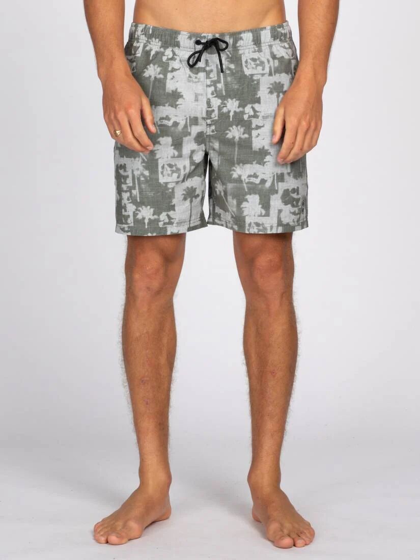 Rusty Apocalypse Elastic Boardshort - Light Fennel Rusty Australia, 30 / Light Fennel