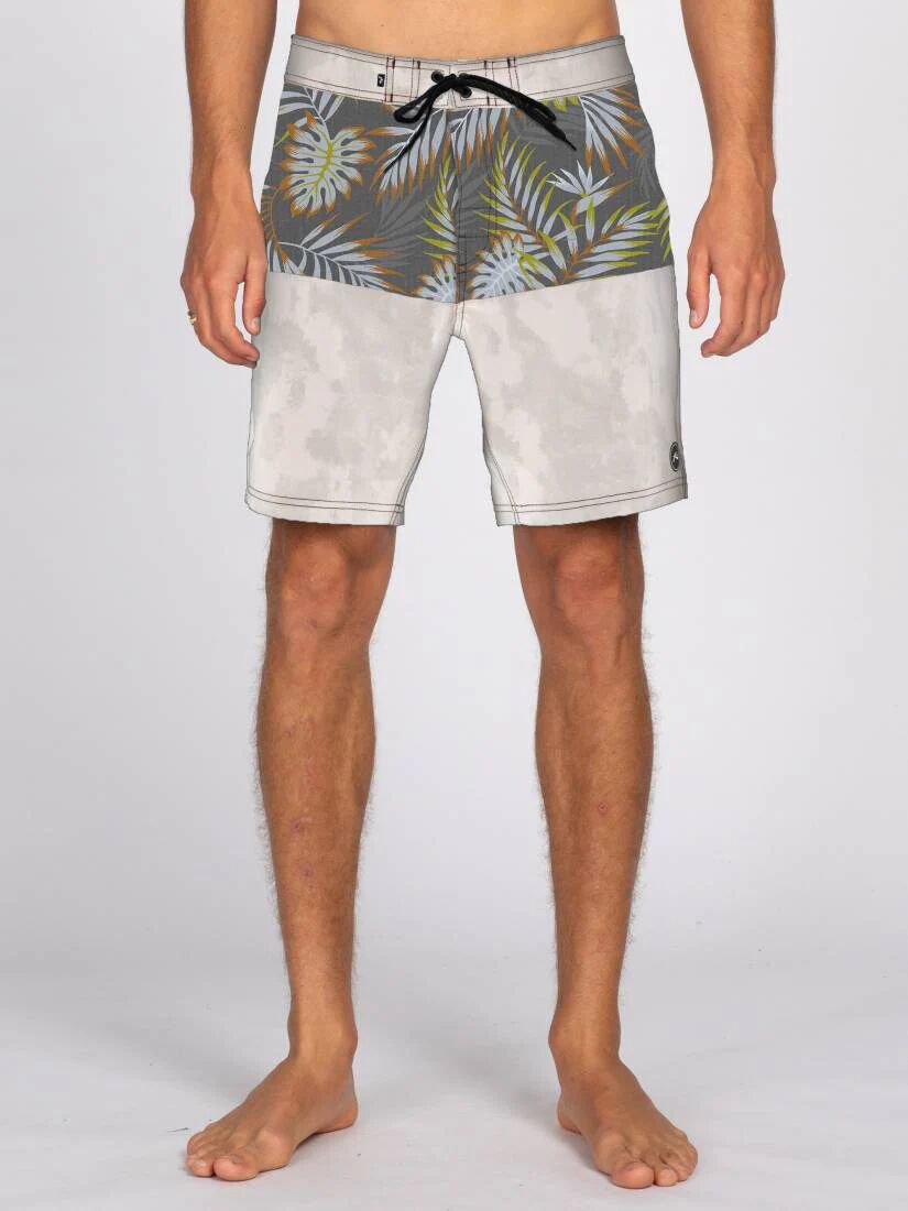 Rusty H-bomb Boardshort - Oyster Gray Rusty Australia, 34 / Oyster Gray