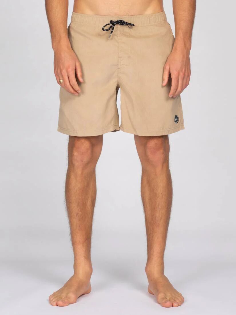 Rusty Dynamic Elastic Boardshort Boys - Vintage Khaki Rusty Australia, 16 / Vintage Khaki