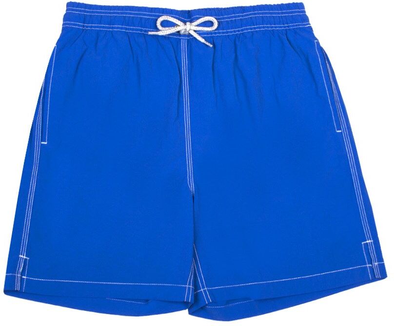 Hawes & Curtis Men's Garment Dye Swim Shorts in Blue   Small