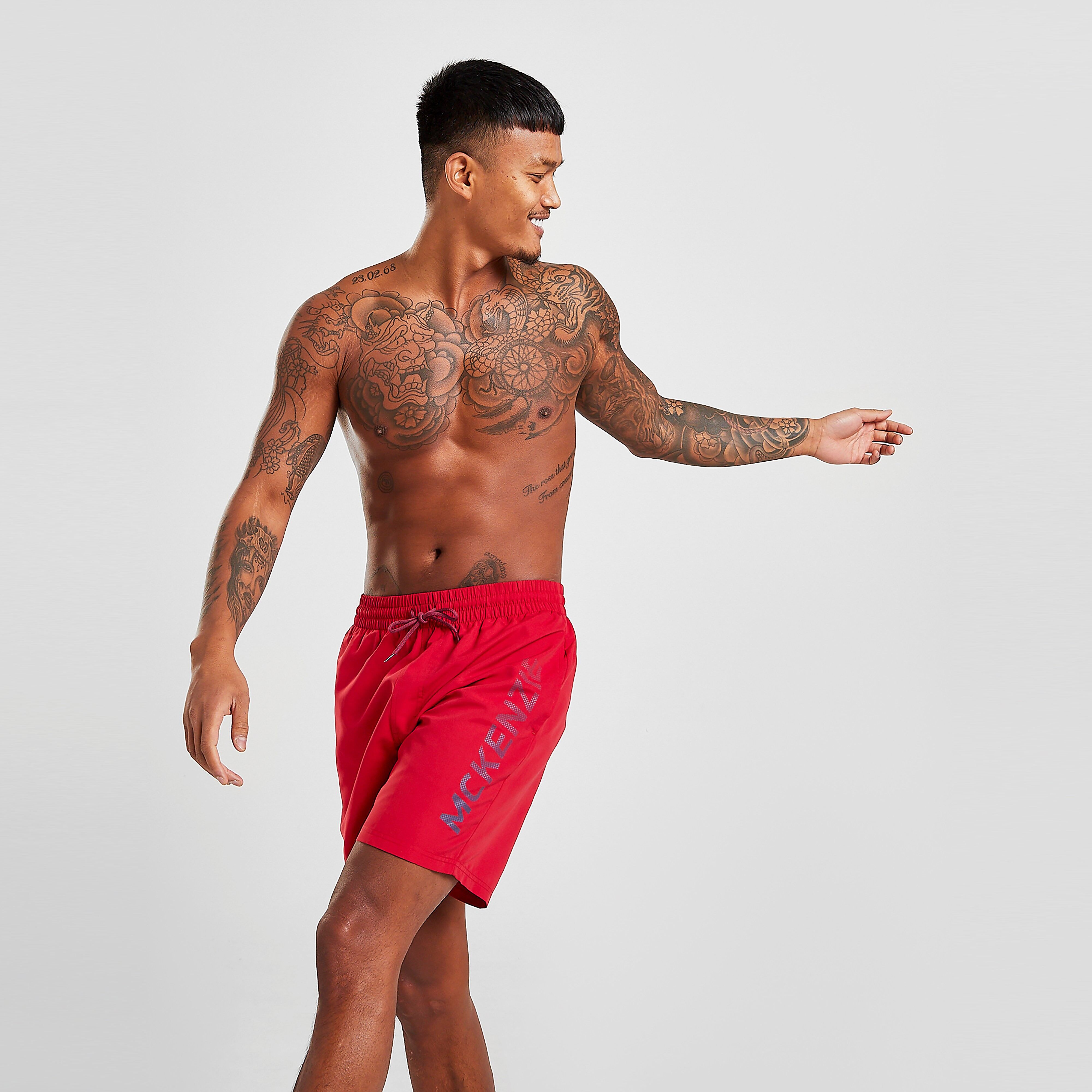 McKenzie Masilo Swim Shorts - Red - Mens  size: S