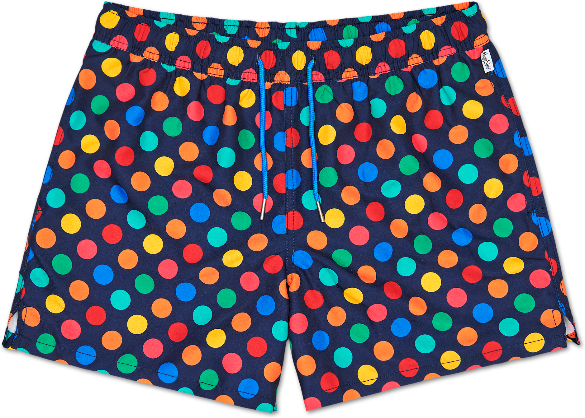 Happy Socks Big Dot Swim Shorts - Blue - Men