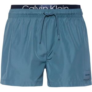 Calvin Double Badehose Herren blau L