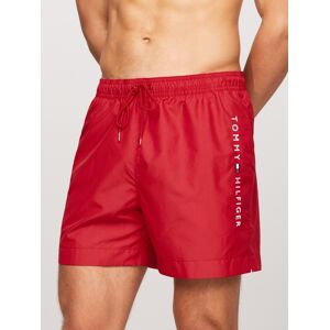 Tommy Hilfiger Swimwear Badeshorts »MEDIUM DRAWSTRING«, mit Logoschriftzug an... primary red  XL (54)