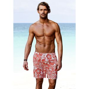 Bench. Badeshorts neon-orange-bedruckt  M (50)