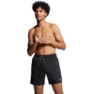 Puma Badeshorts, mit High-Tech-gebondetem Reissverschluss an der Gesässtasche schwarz  M