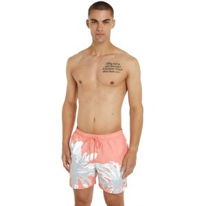 Tommy Hilfiger Swimwear Badeshorts »MEDIUM DRAWSTRING PLACED«, mit Palmenprint summer peach  XXL (56)