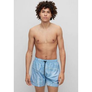 HUGO Underwear Badeshorts »JEY«, im modischem Denim-Patch Design pastel_blue  XL (54)