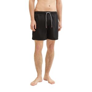 TOM TAILOR Denim Badeshorts, mit Eingrifftaschen black  XL