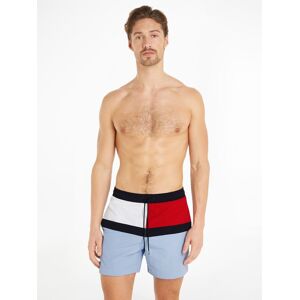 Tommy Hilfiger Swimwear Badeshorts »MEDIUM DRAWSTRING«, in mehrfarbiger Optik well water  S (48)