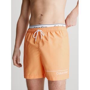 Calvin Klein Swimwear Badeshorts, mit Logo Buff Orange Größe M (50)