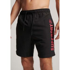 Superdry Badeshorts »CODE CORE SPORT 17 INCH SWIM« black Größe S