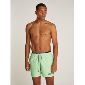Calvin Klein Swimwear Badeshorts »MEDIUM DOUBLE WB«, mit doppeltem Bund Pastel Green Größe XXL (56)