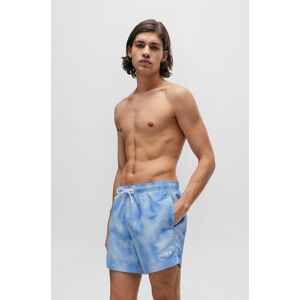 HUGO Underwear Badeshorts »WES«, mit Batik-Print Light/Pastel Blue 450 Größe XL