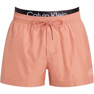 Calvin Klein Swimwear Badeshorts »SHORT DOUBLE WB«, mit doppeltem Bund clay pink Größe XL (54)