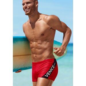 Venice Beach Boxer-Badehose, mit Logo-Schriftzug rot Größe 6