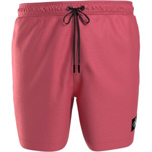 Calvin Klein Swimwear Badeshorts »MEDIUM DRAWSTRING«, mit Logo-Badge Calypso Coral Größe XXL (56)