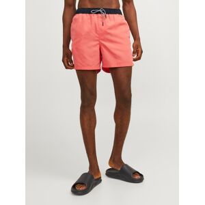 Jack & Jones Badehose hot coral Größe XXL