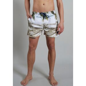 CECEBA Badeshorts, mit tollem Print für warme Sommertage grün-dunkel-multicolor1 Größe 6