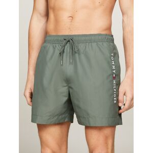 Tommy Hilfiger Swimwear Badeshorts »MEDIUM DRAWSTRING«, mit Logoschriftzug an... stonewash green Größe S (48)