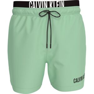 Calvin Klein Swimwear Badeshorts »MEDIUM DOUBLE WB«, mit doppeltem Bund Pastel Green Größe L (52)