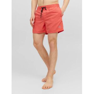 Jack & Jones Badeshorts »JPSTFIJI JJSWIM SOLID SN LY«, gut geschnittene... Hot Coral Größe XXL