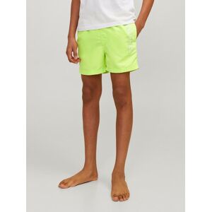 Jack & Jones Junior Badeshorts »JPSTFIJI JJSWIM DOUBLE LOGO LY SN JNR« wild lime Größe 152