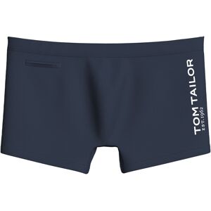 TOM TAILOR Badepants, mit seitlichem Logoschriftzug blau Größe 8