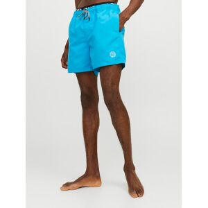 Jack & Jones Badeshorts »JPSTFIJI JJSWIM DB WB LY SN« Atomic Blue Größe XXL