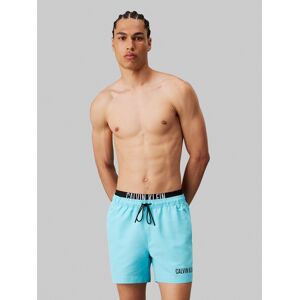 Calvin Klein Swimwear Badeshorts »MEDIUM DOUBLE WB«, mit doppeltem Bund Blue Punch Größe XL (54)