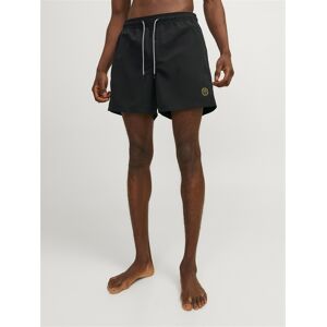 Jack & Jones Badeshorts »JPSTFIJI JJSWIM SOLID SN LY«, gut geschnittene... Black Größe XXL