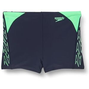 Speedo Boy's HyperBoom Splice Aquashort, Navy, 11 Jahre