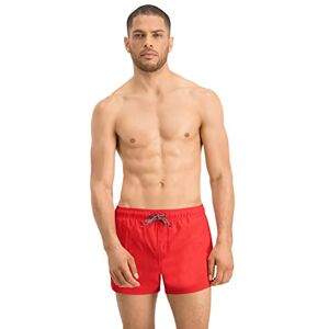 Puma Herren Korte zwemshorts voor heren Badehose, Rot, S EU