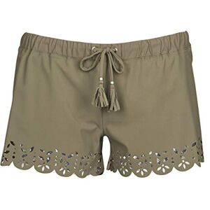 Banana Moon Damen Badeshorts Meow Huawei, Vert (Kaki Sensitive), Gr. S