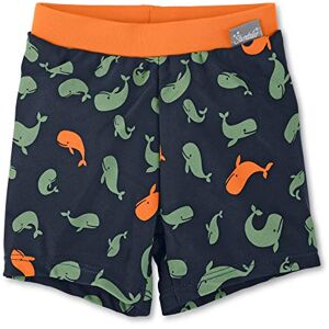 Sterntaler Baby Jungen Badeshort Kurz Wale Badehose, Marine, 74/80cm