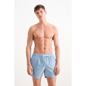 C&A Badeshorts-gestreift, Weiss, Größe: 2XL Männlich