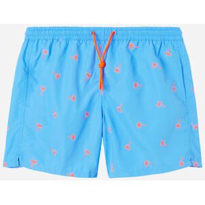 Calzedonia Bade-Boxershorts mit Muster für Herren Formentera Mann Blau Größe S