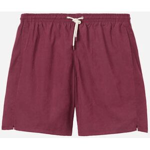 Calzedonia Bade-Boxershorts für Herren in Knielänge Lanzarote Mann Bordeaux Größe XXL