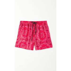 Tezenis Badeshorts Basic mit Print Mann Rot Größe L