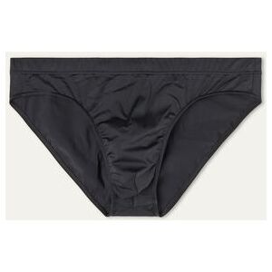 Tezenis Basic-Badehose aus einfarbiger Mikrofaser Mann Schwarz Größe M