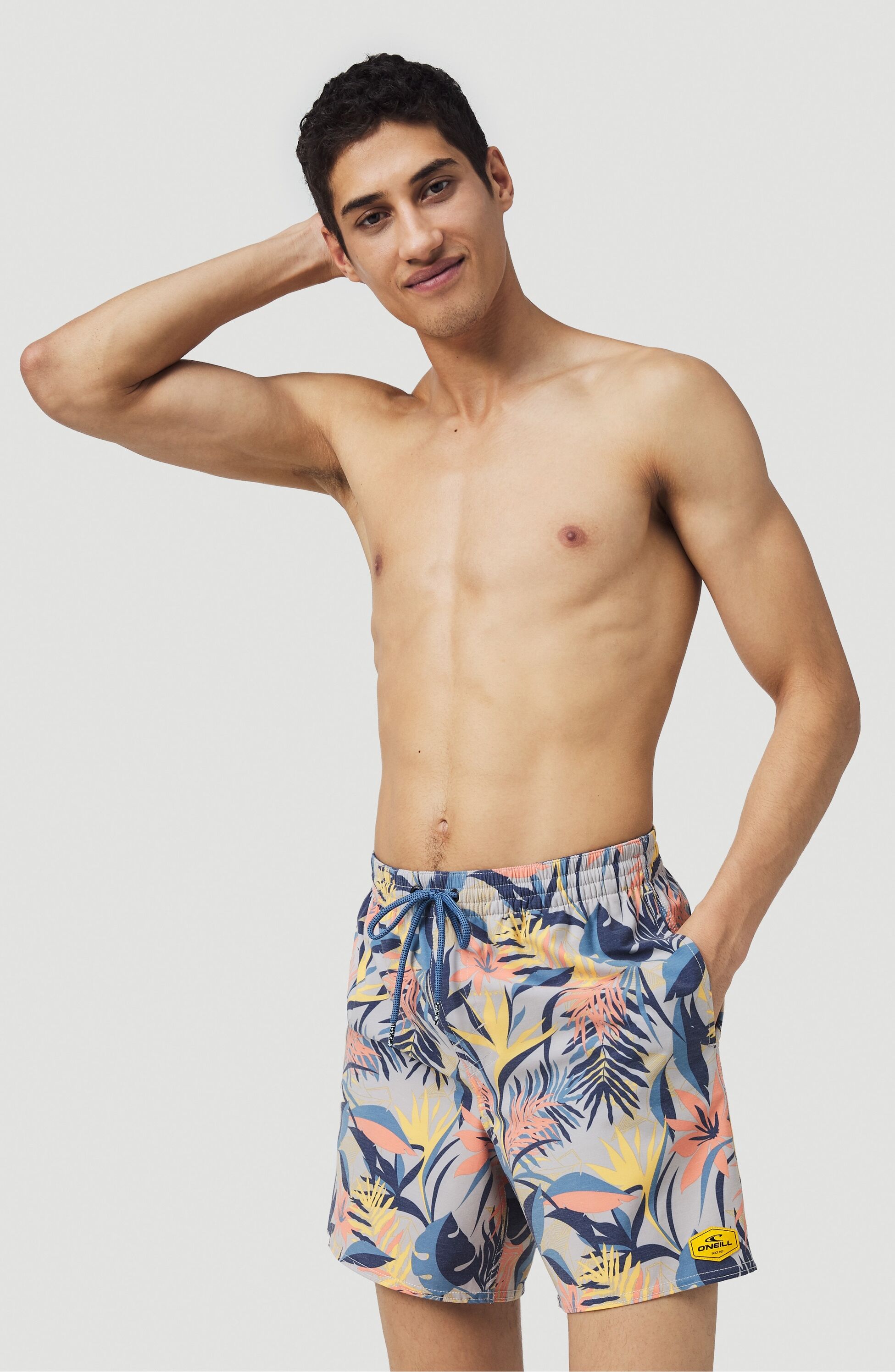 O'Neill Badeshorts »Hawaii floral« gelb  L M S XL XS XXL