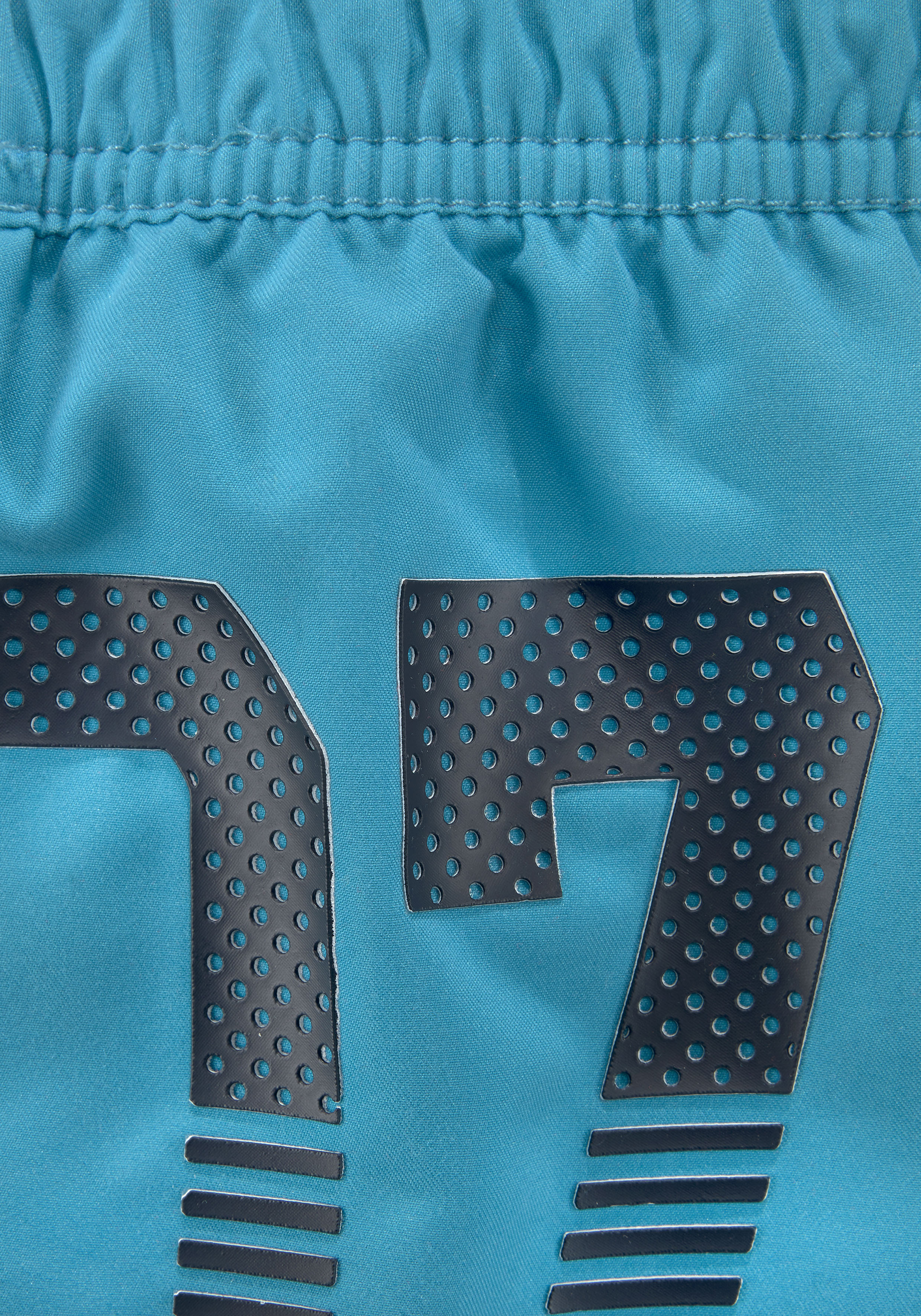 Superdry Badeshorts, in bunten Unifarben blau  L M S XL XXL