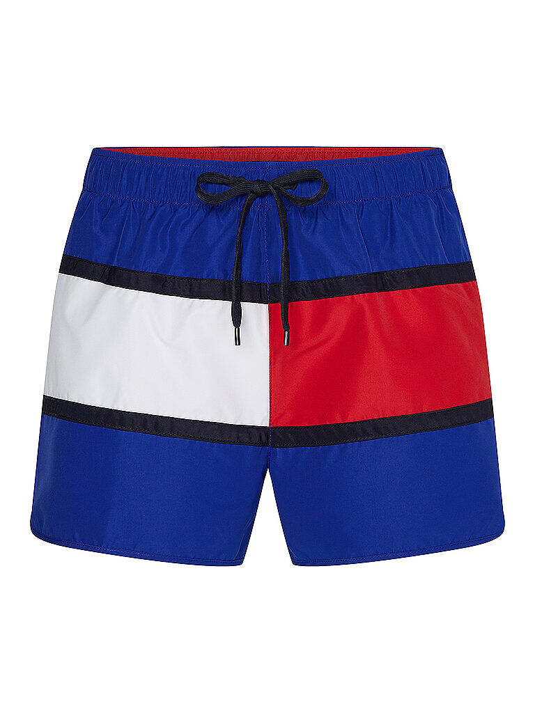 Tommy Hilfiger Herren Badeshort Runner blau   Größe: M   UMOUM02056C86 Auf Lager Herren M