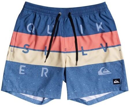 Quiksilver PLAVKY QUIKSILVER WORD BLOCK VOLLEY YOUT - modrá - M