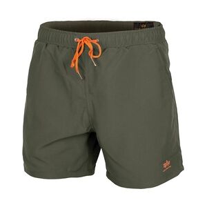 Alpha Industries Basic Swim Short dark oliv, Größe M